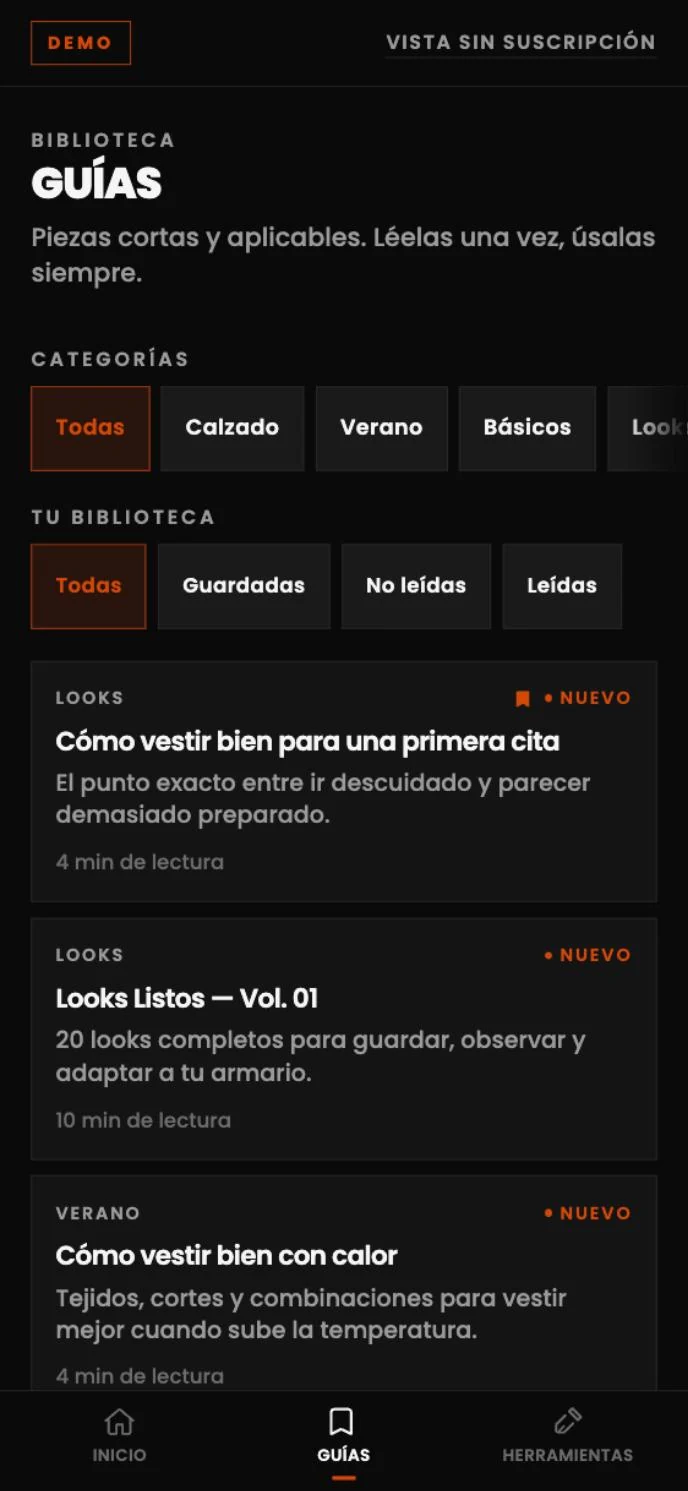 Biblioteca de CODIGO: guías prácticas organizadas por categorías